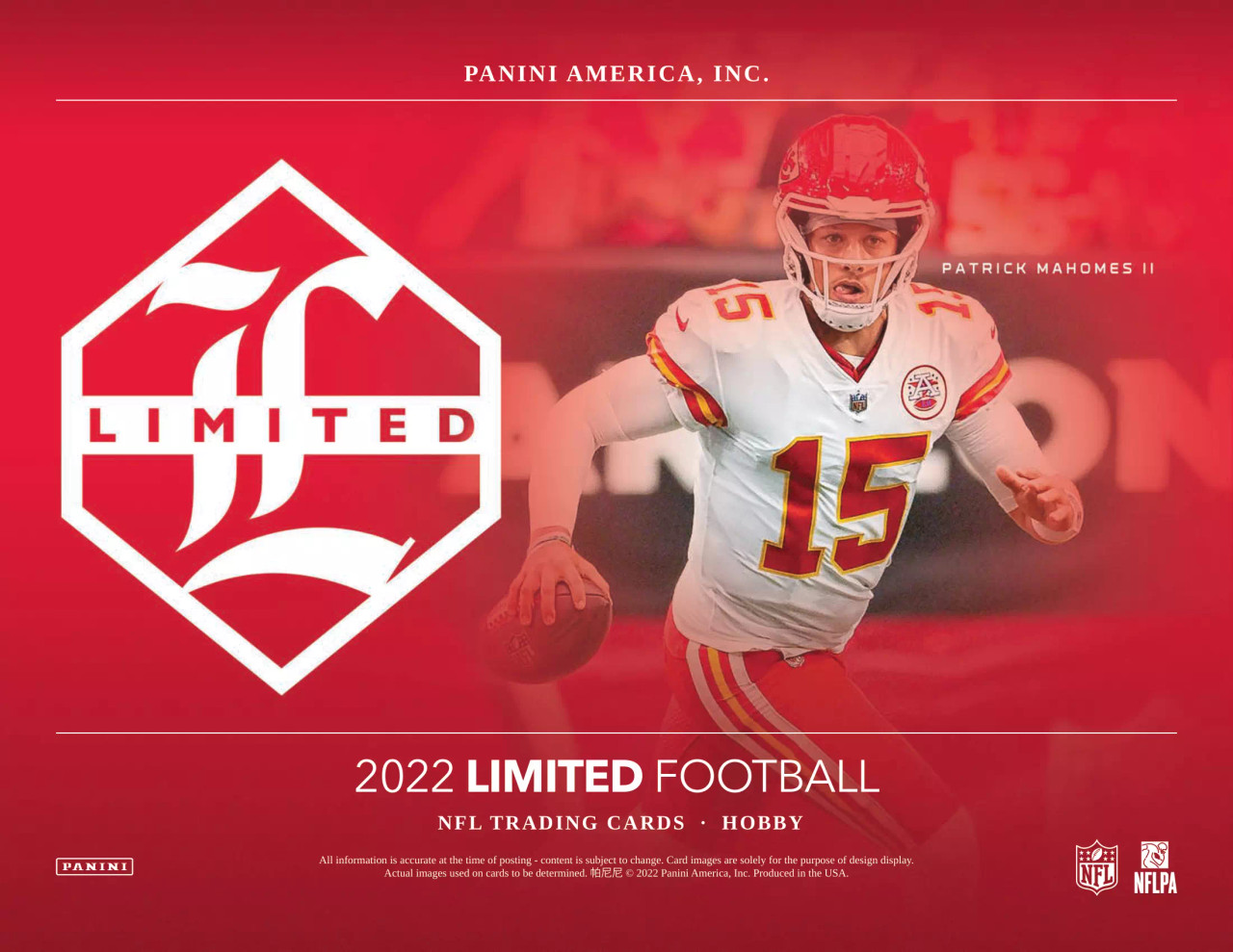 2022 Panini Limited Football Hobby Box