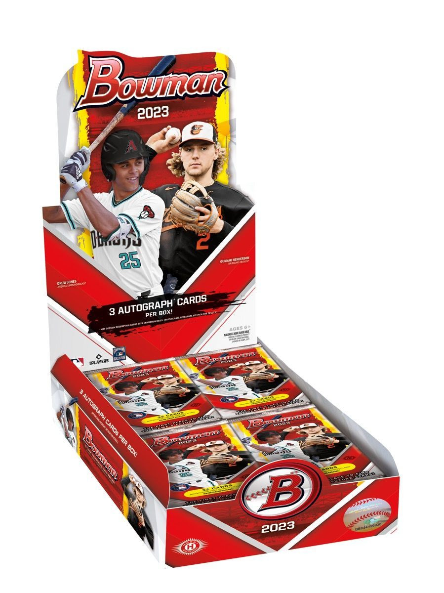 BOWMAN 230g 4個 2023 Bowman Baseball Jumbo Box