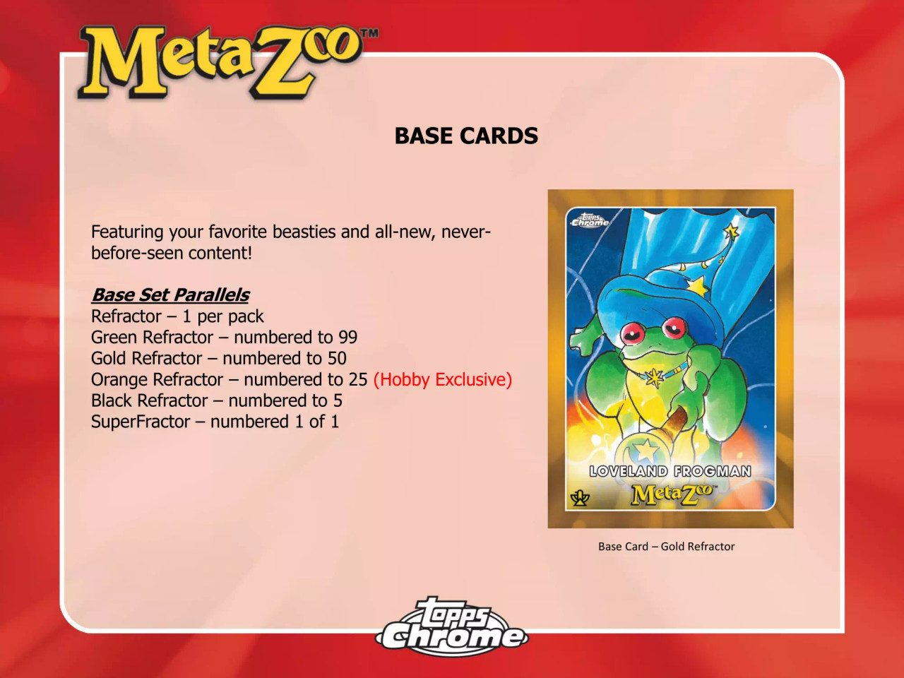 2022 Topps MetaZoo Chrome Hobby Box