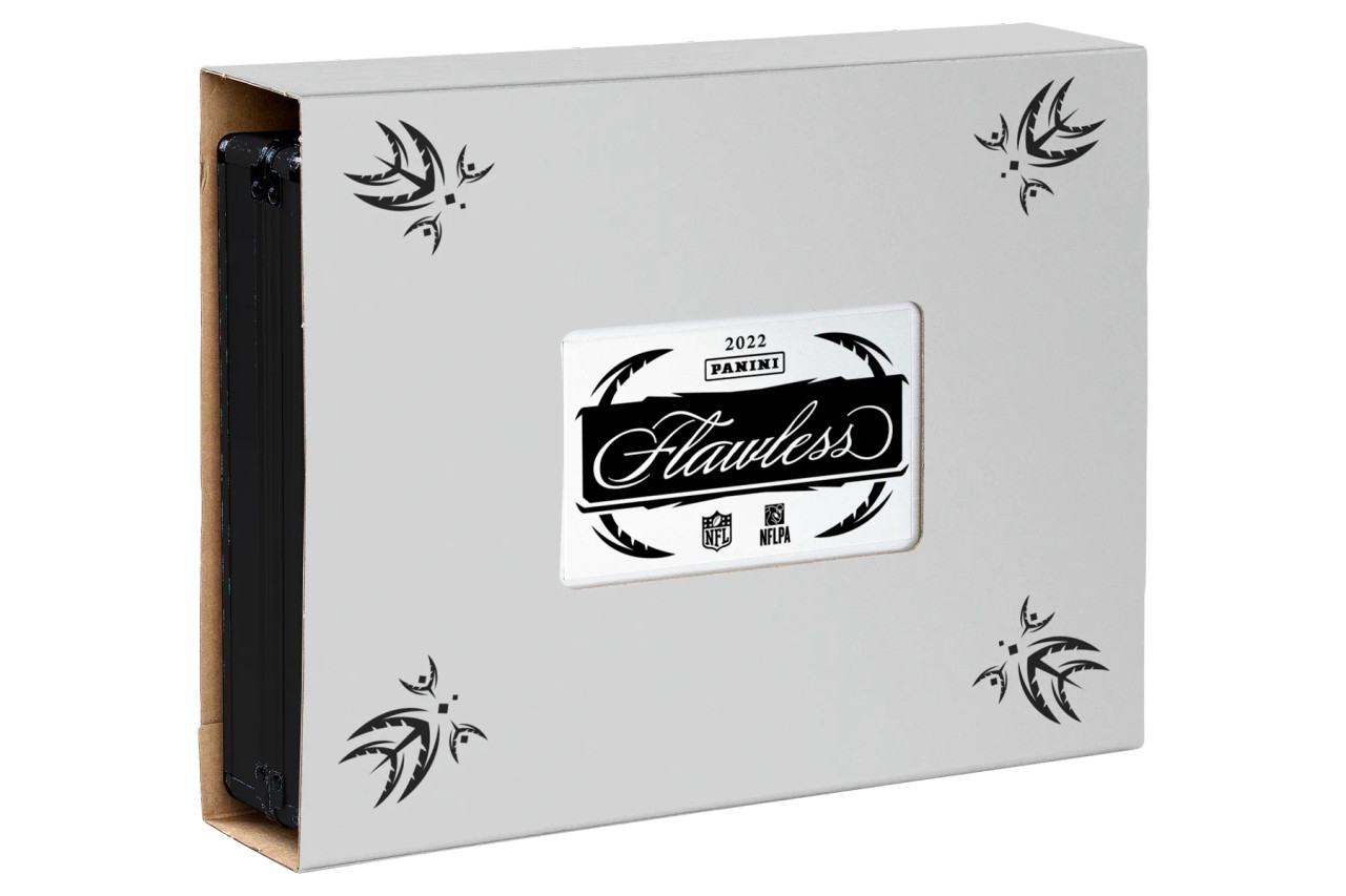 Panini Flawless アルミケース 2個セット カード用 2022 Panini Flawless Football Hobby 2 Box Case