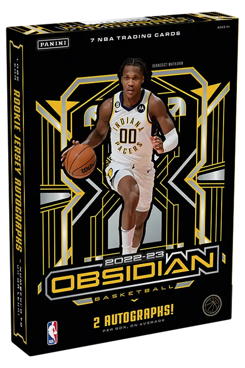 2022/23 Panini Obsidian Basketball Hobby 12 Box Case