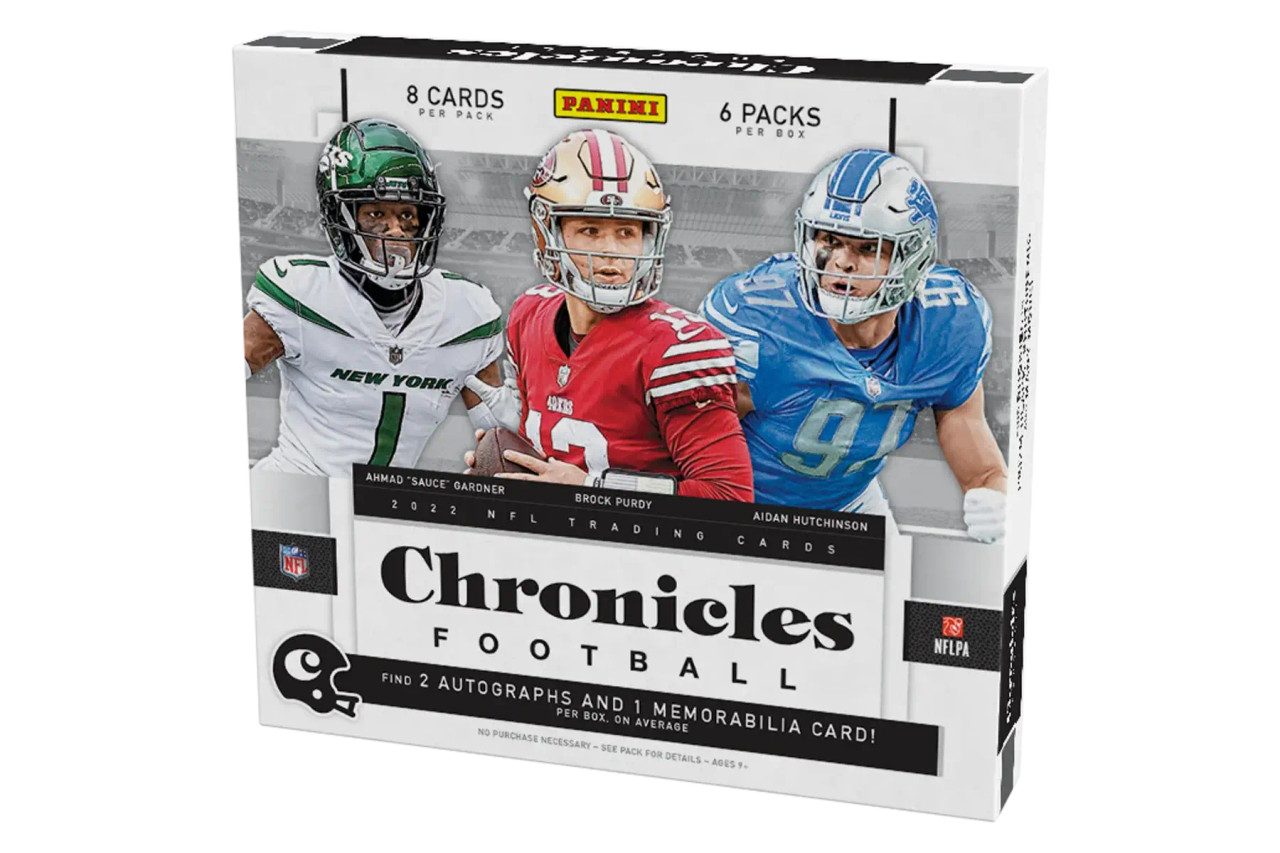 2022 Panini Chronicles Football Hobby 12 Box Case