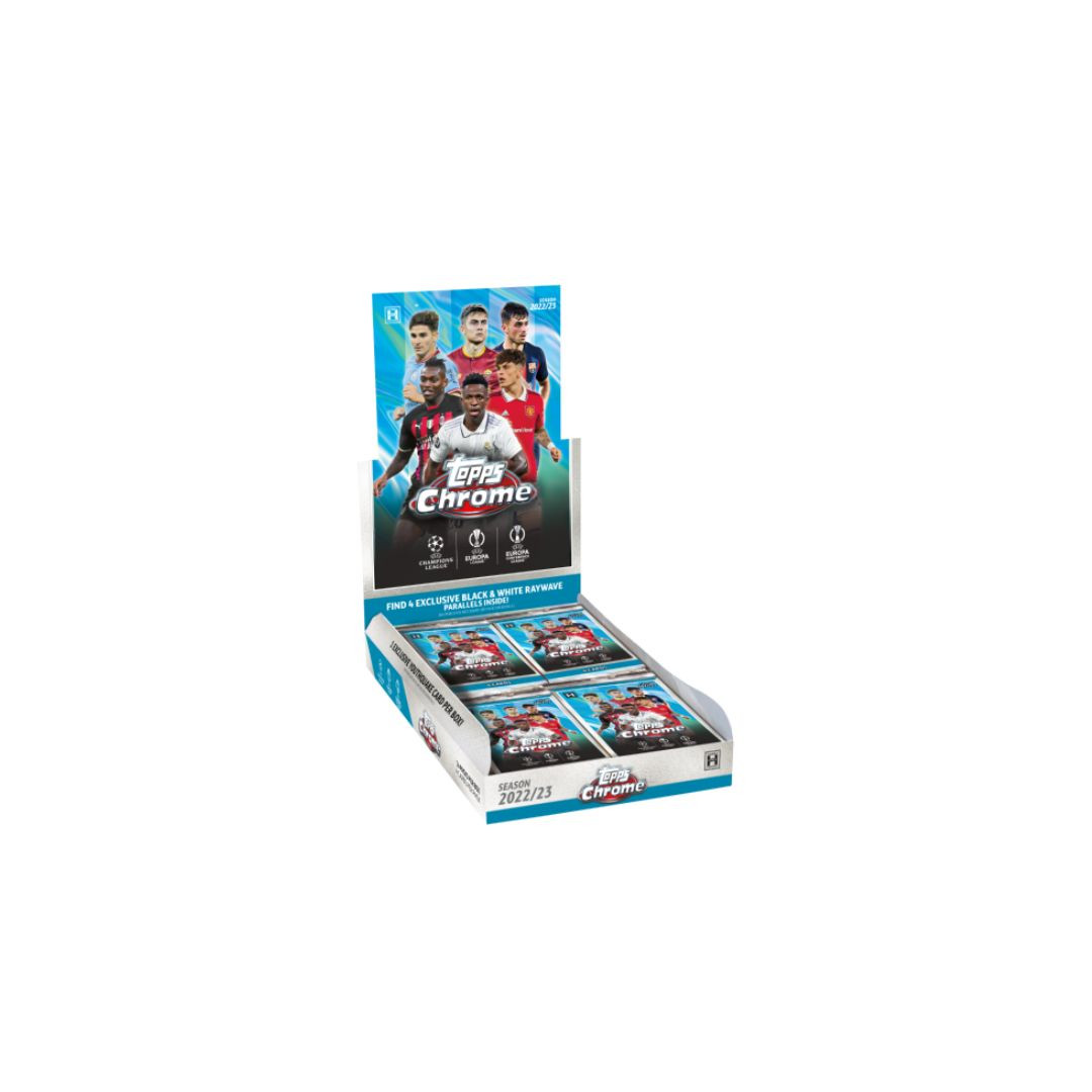 2022/23 Topps UEFA Club Competitions Chrome Soccer Hobby Lite Box 2022/23 Topps UEFA Club Competitions Chrome Soccer Hobby Lite Box