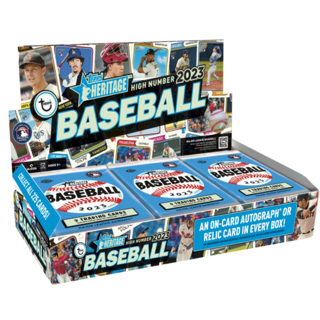 【最新シリーズ未開封！】2023 Topps Heritage Baseball 2023 Topps Heritage HIGH Number Baseball Hobby 12 Box Case