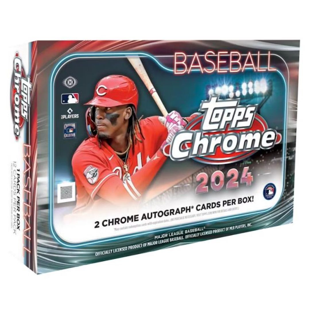 2024 Topps Chrome Baseball Breaker Delight 6 Box Case - Buy Now at