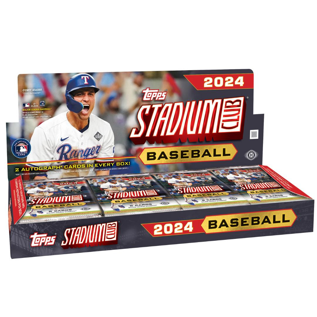2024 Topps Stadium Club Baseball Hobby Box – Pre-Order Now at
