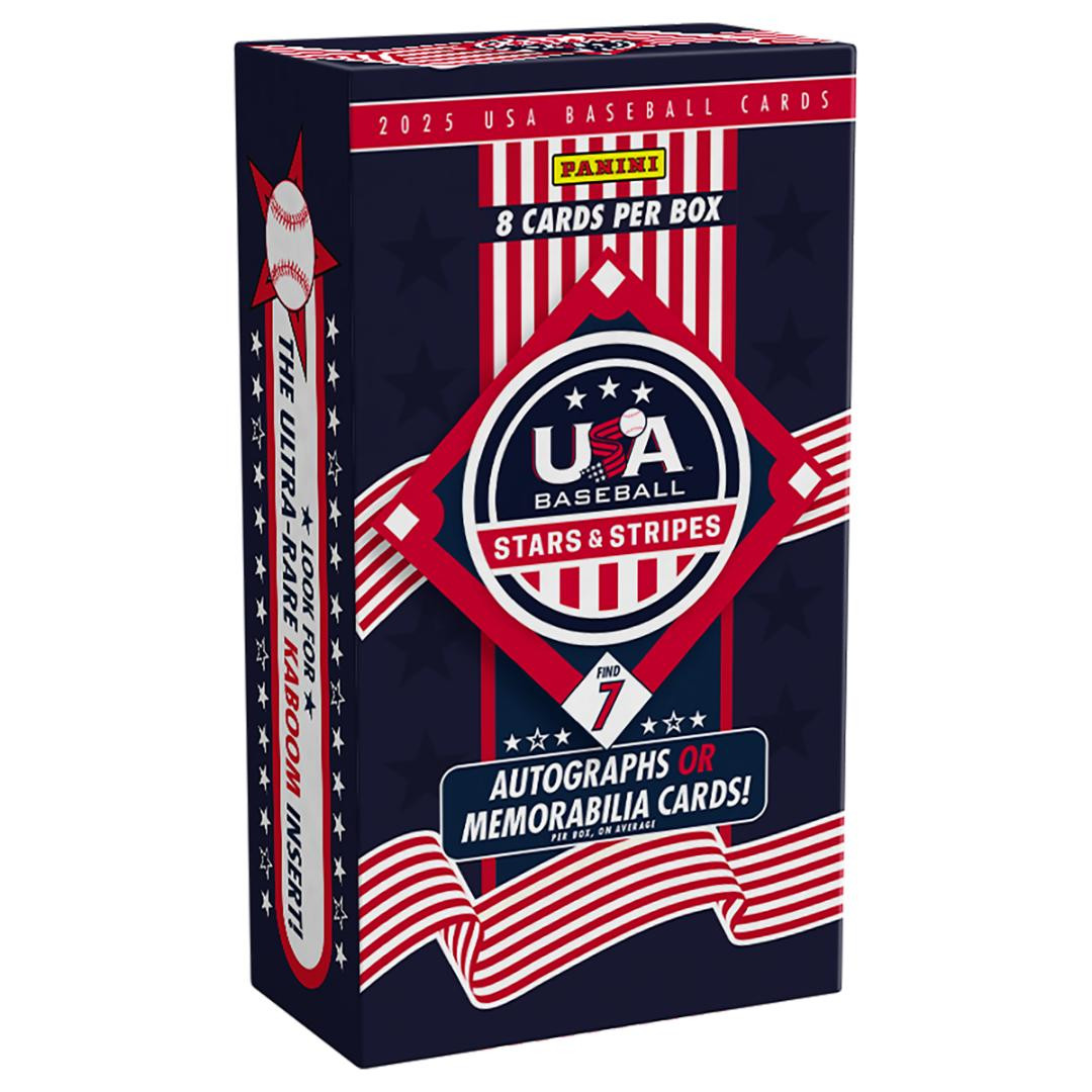 Buy 2025 Panini Stars & Stripes USA Baseball Hobby Box | DiamondCardsOnline