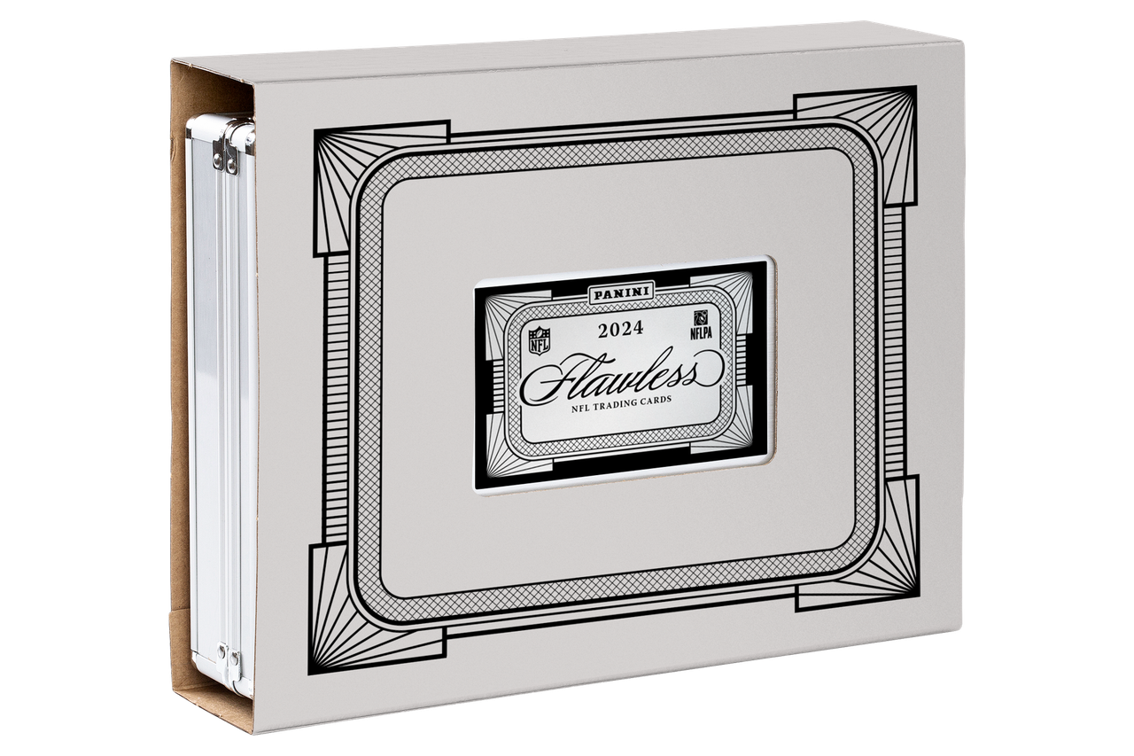 Panini Flawless アルミケース 2個セット カード用 2024 Panini Flawless Football Hobby 2 Box Case