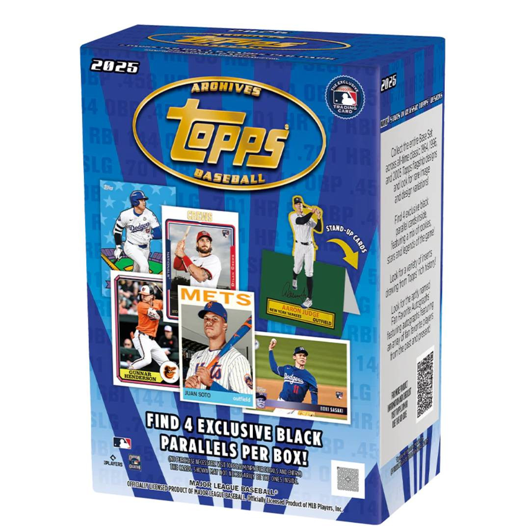 Topps 2025 Archives Baseball Value Box Topps 2025 Archives Baseball Value Box
