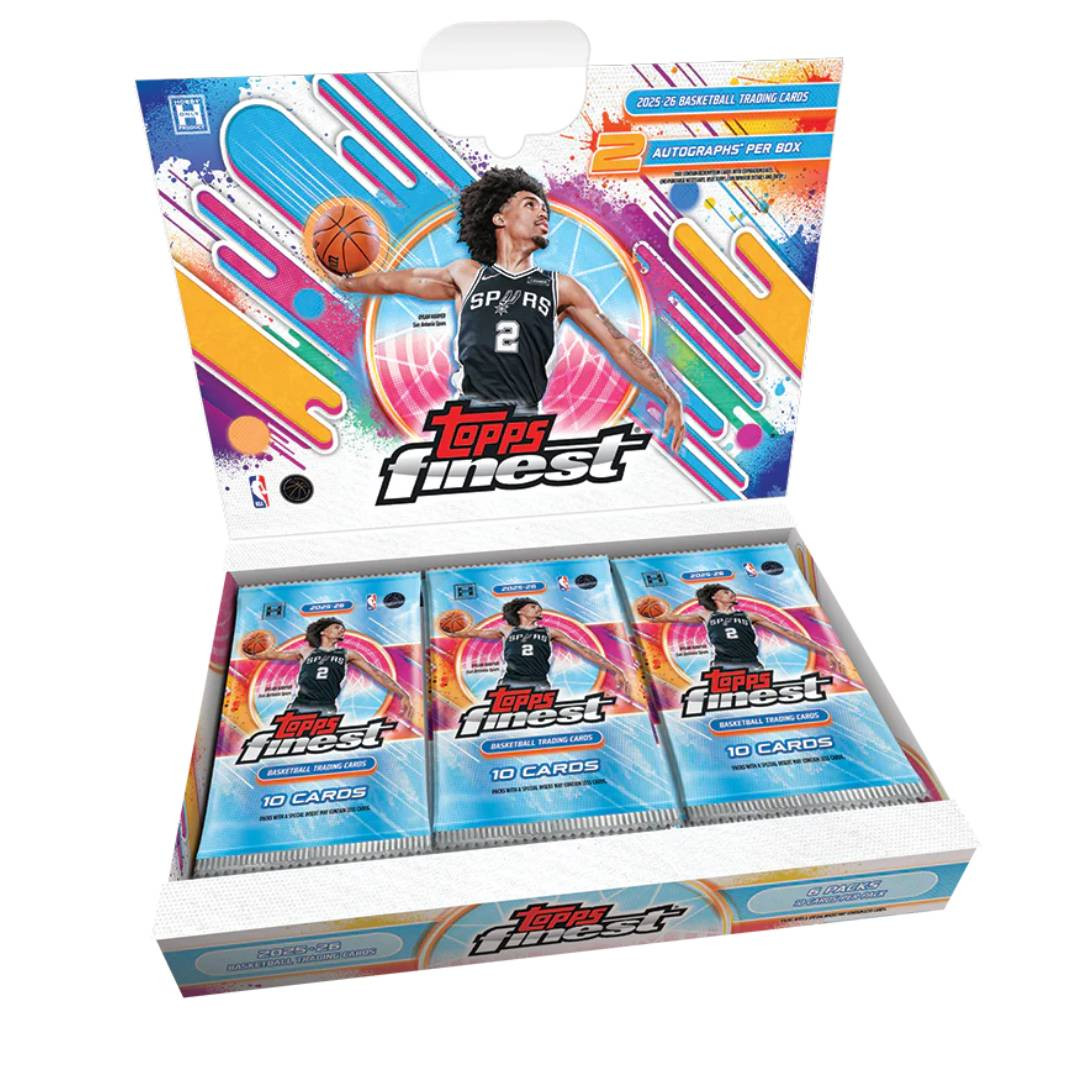 2025/26 Topps Finest Basketball Hobby 8 Box Case