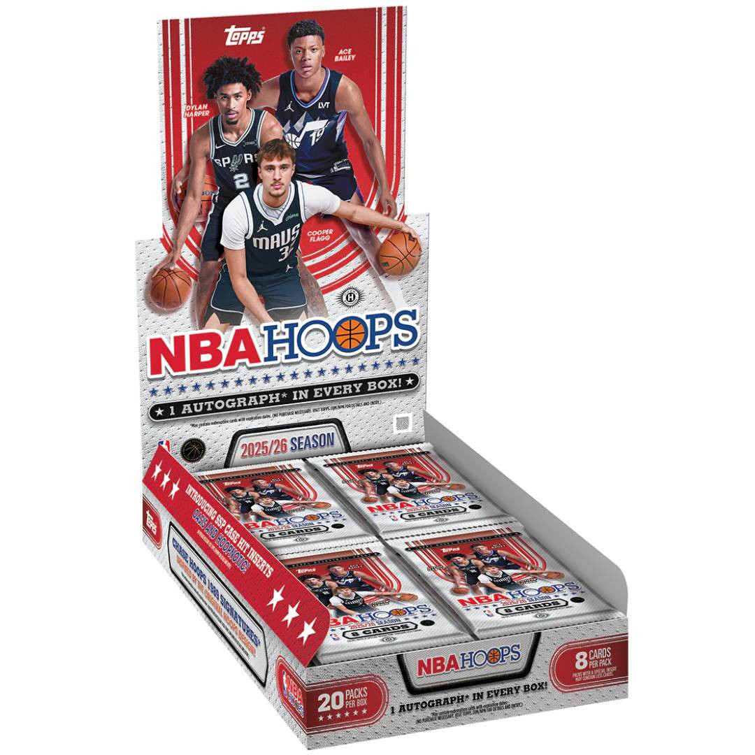 2025-26 Topps Hoops Hobby Box NBAサイン確定 2025/26 Topps NBA Hoops Basketball Hobby Box