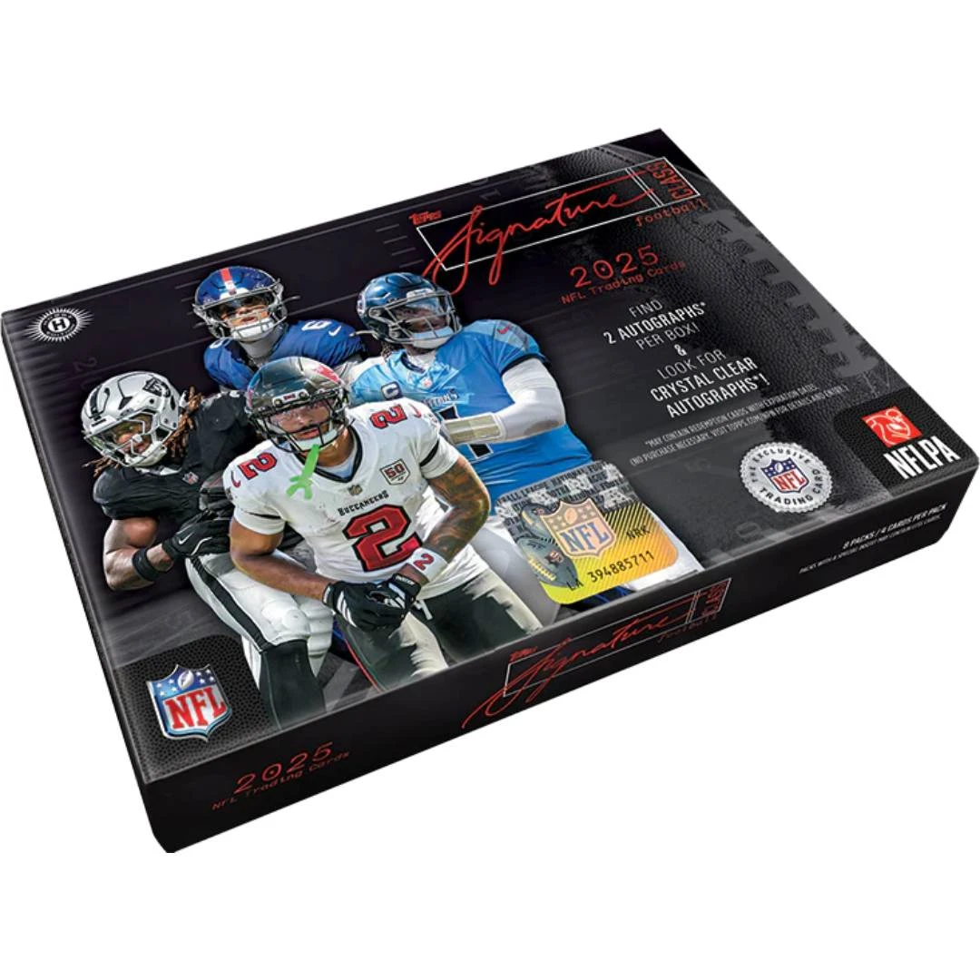 2025 Topps Signature Class Football Hobby Box