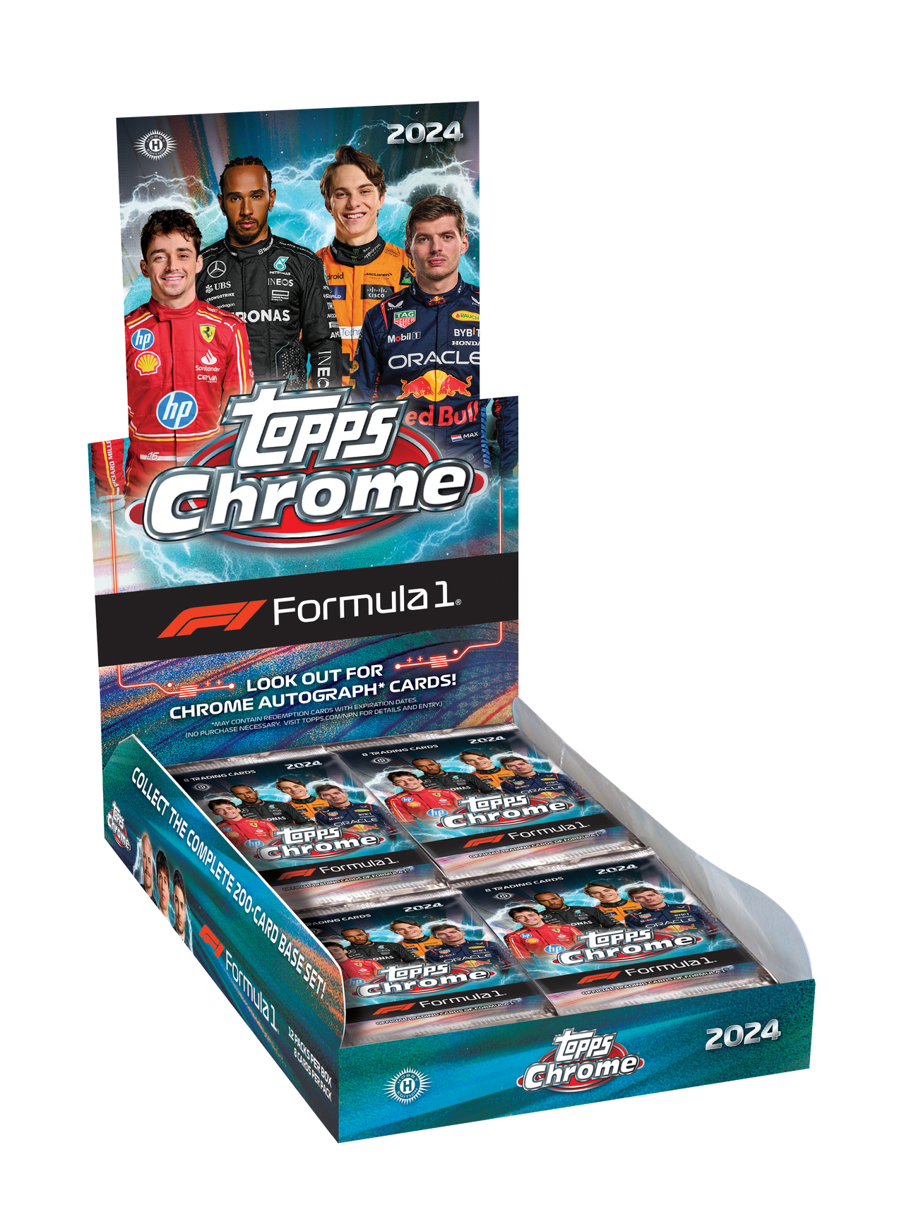 2024 Topps Chrome Formula 1 Racing Card Checklist - Diamond Cards ...