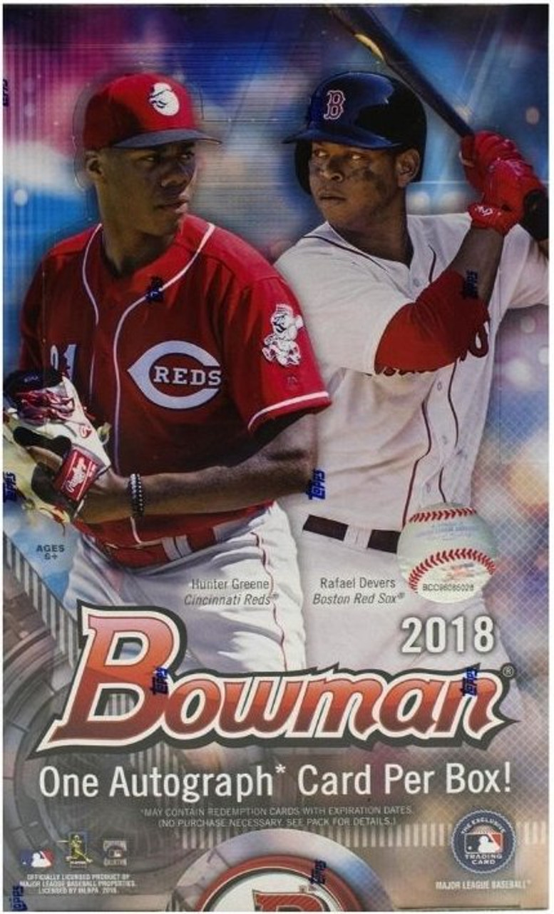 2018 Bowman Baseball Hobby Box