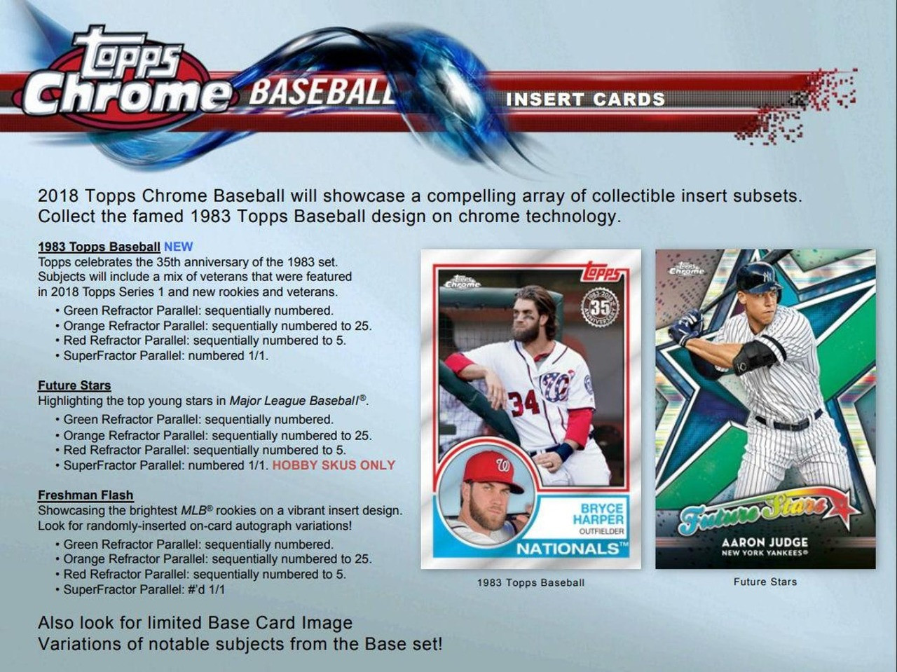 2018 Topps Chrome Baseball Hobby Box