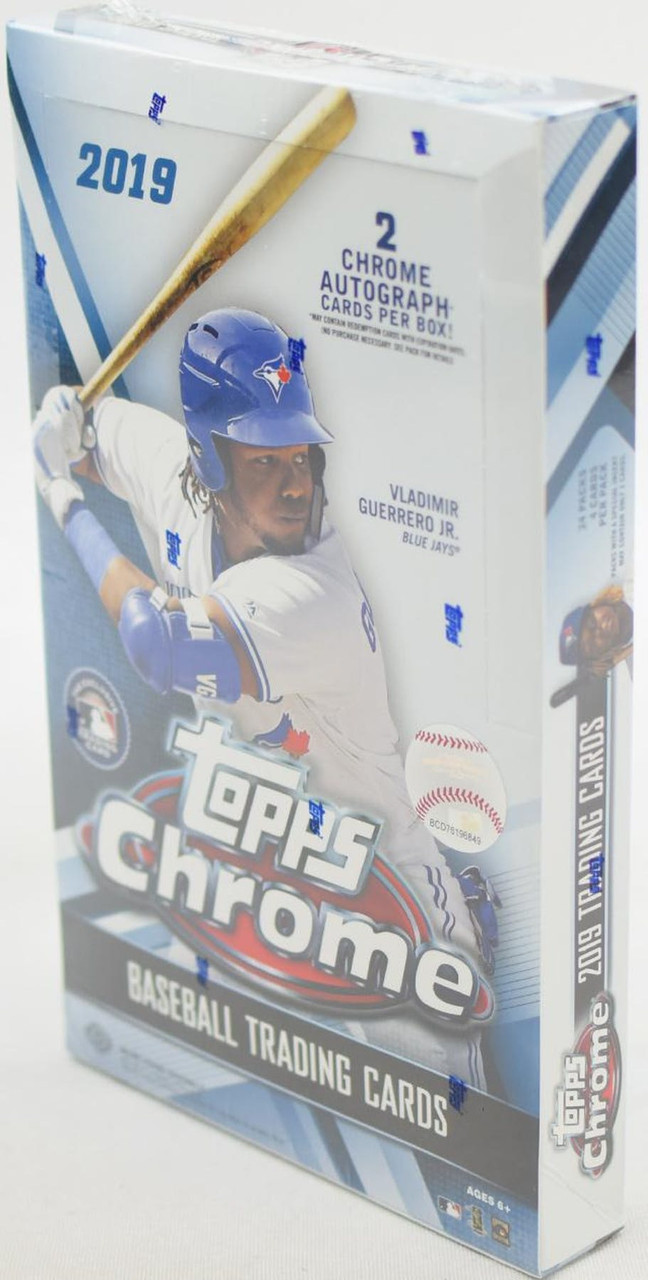 2019 Topps Chrome Baseball Hobby Box