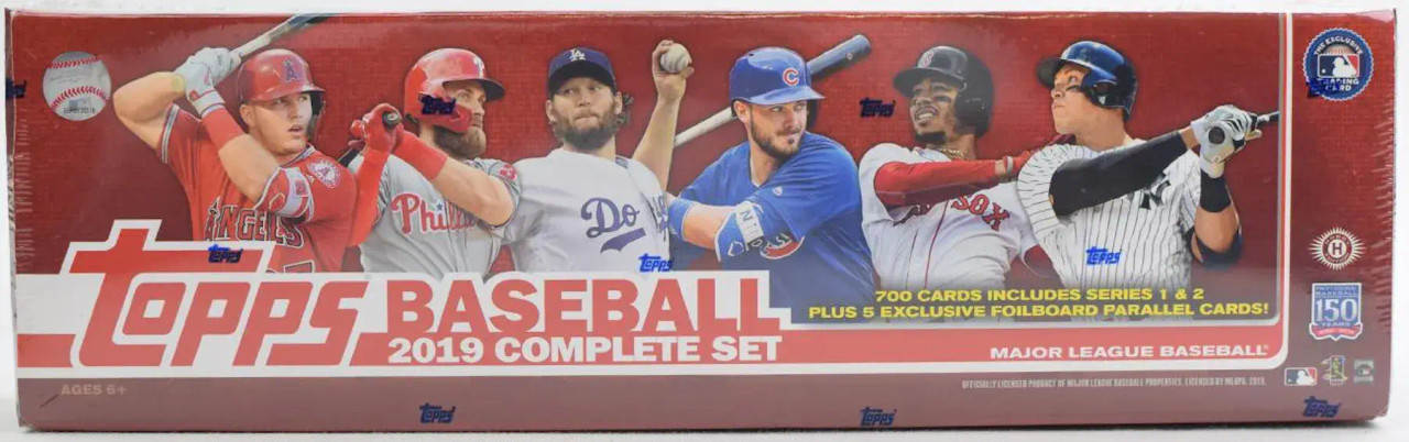 その他 topps baseball 2019 complete set topps baseball 2019 complete set