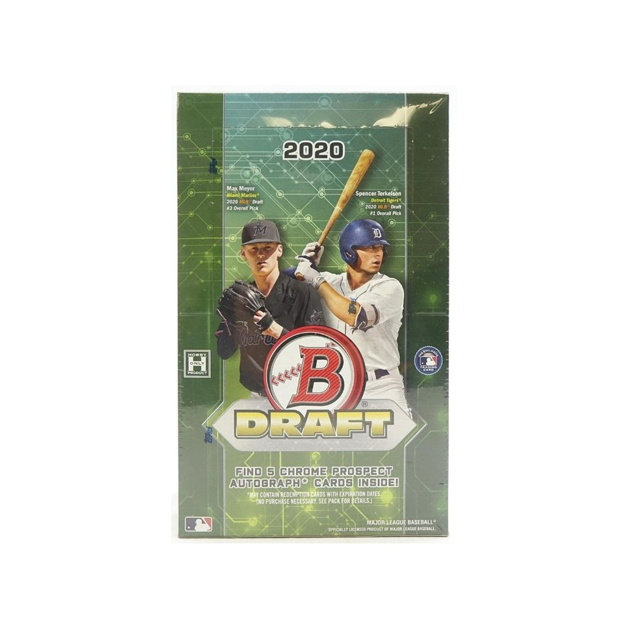 2020 Bowman Draft Picks Baseball Super Jumbo 6 Box Case