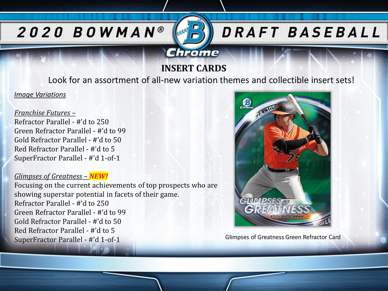 2020 Bowman Draft Baseball Super Jumbo Box