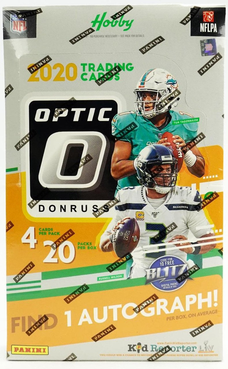 score 2020 football hobby box