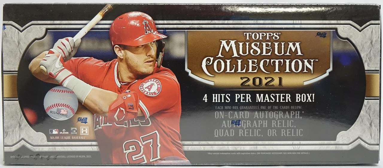 TOPPS 2021　MUSEUM COLLECTION　新品未開封ミニBOX fdf32db641a99e67ea9248044ab7c8