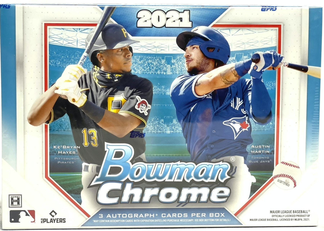 MLB 2021BOWMAN BASEBALL HOBBY Topps box-