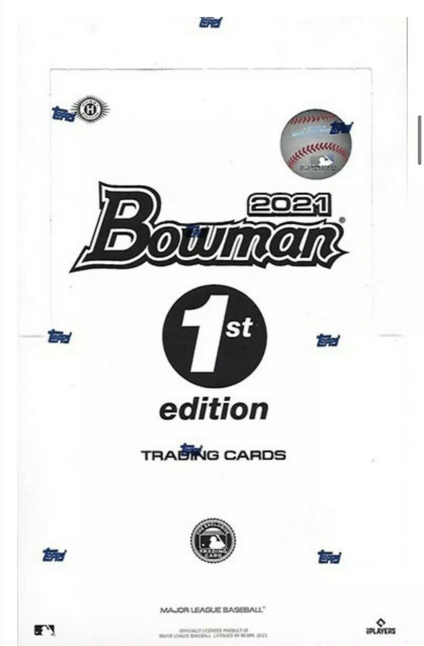 2021 Bowman Baseball 1st Edition Hobby Box