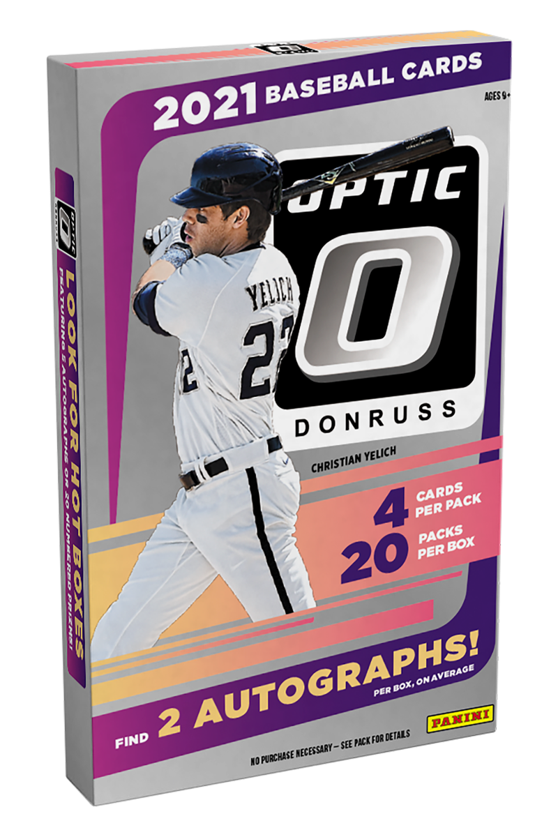 2021 Panini Donruss Optic Baseball Hobby Box