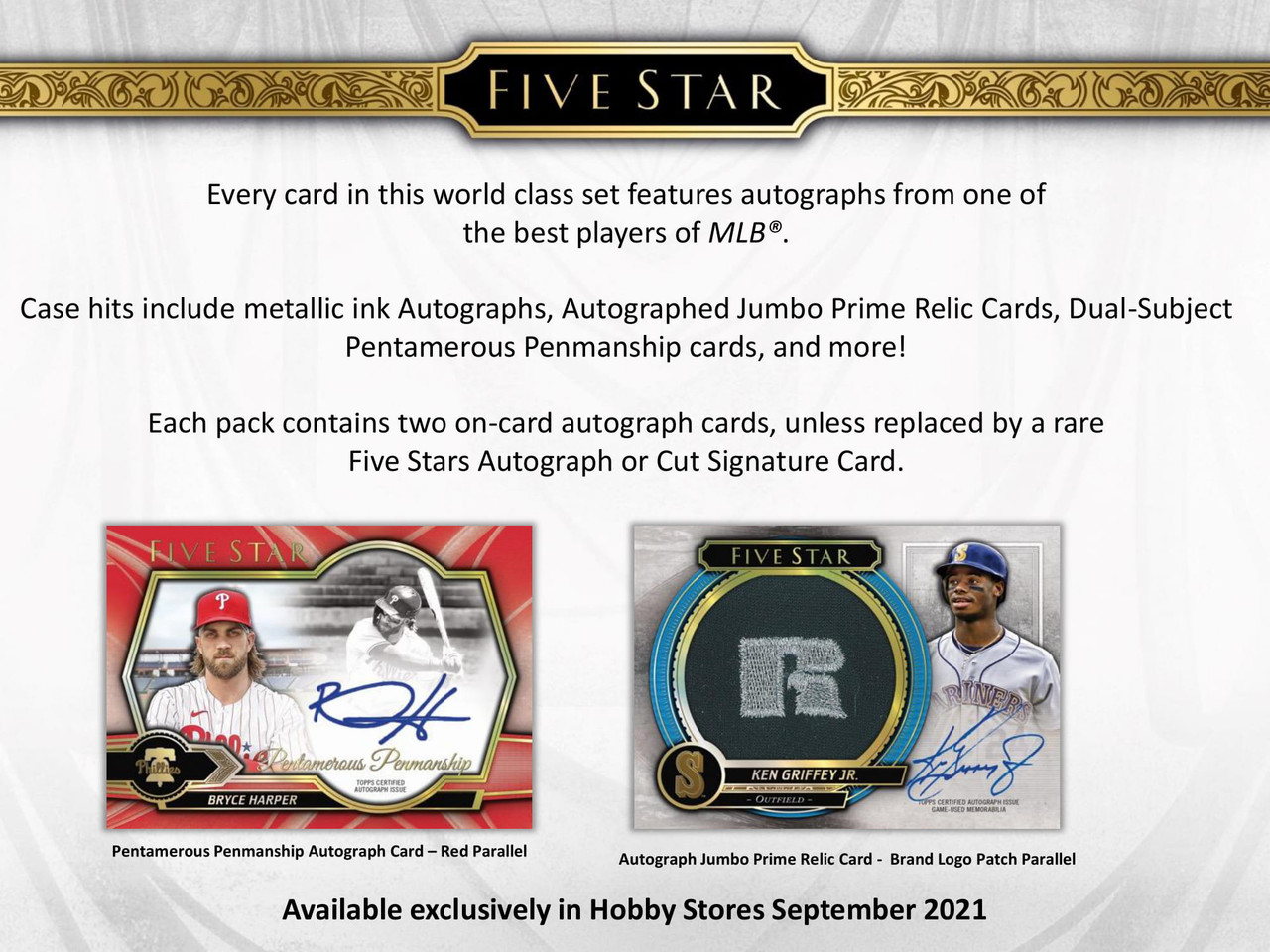 2021 Topps Five Star Baseball Hobby Box