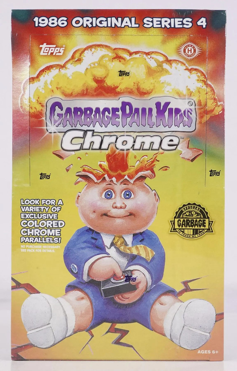 1988 Topps Garbage Pail Kids Series 12 12th Sticker Card Set Wax Pack 1988 Topps Garbage Pail Kids Series 12 12th Sticker Card Set Wax Pack