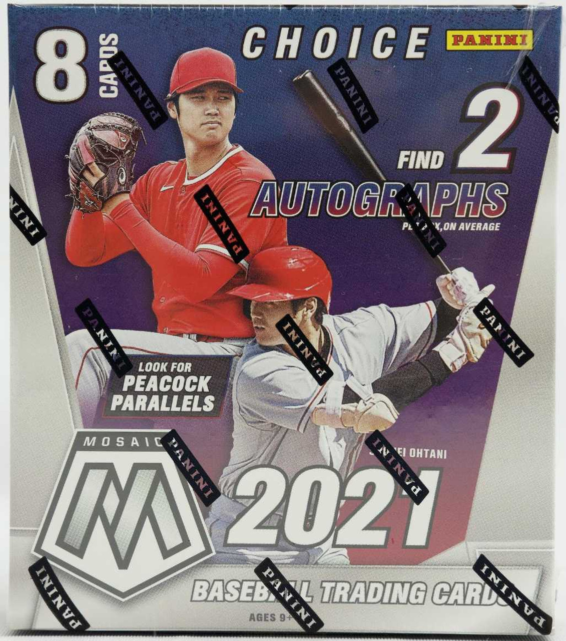 2021 Panini Mosaic Choice Baseball Hobby Box