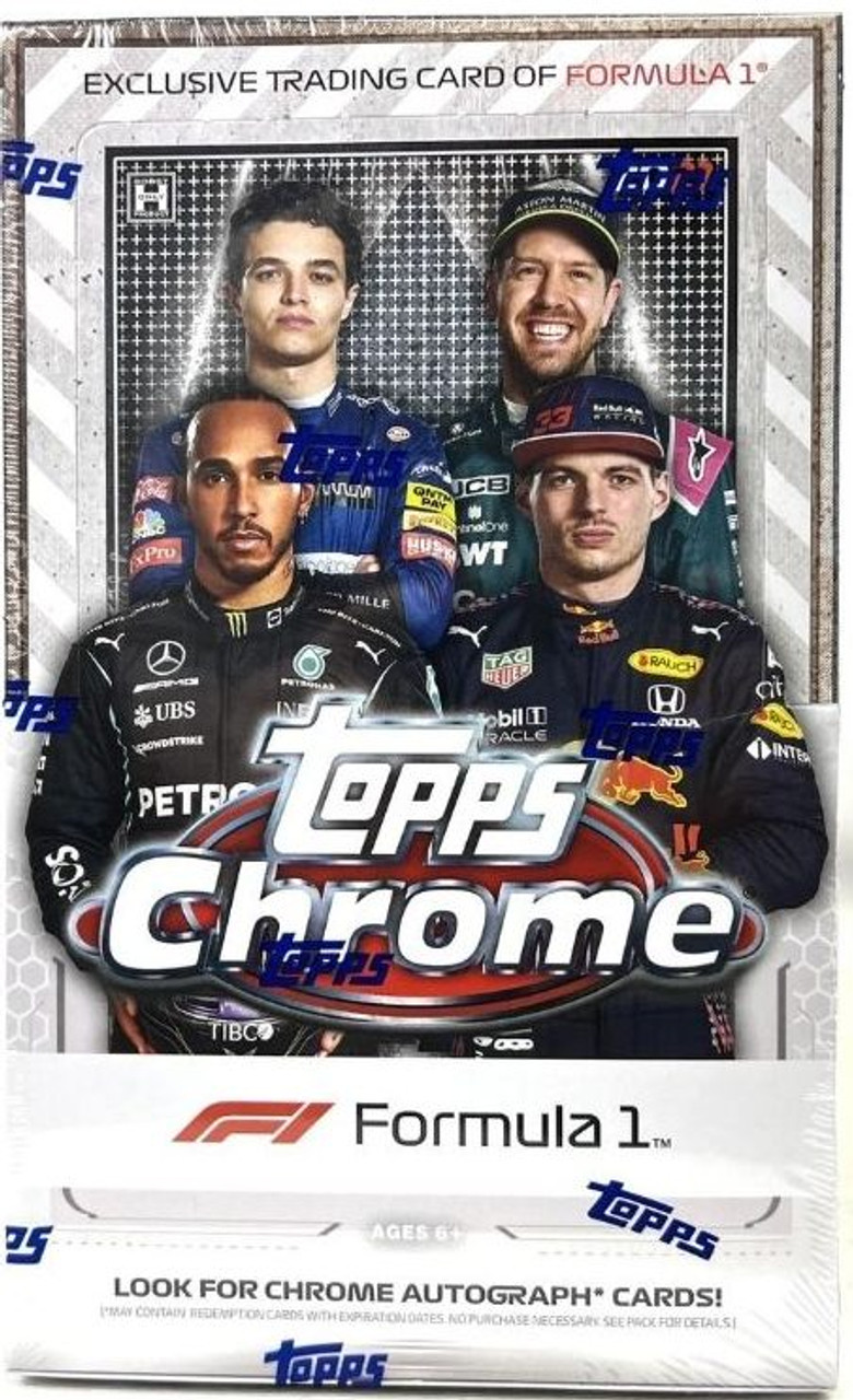 2021 Topps Chrome Formula 1 Racing Hobby Box