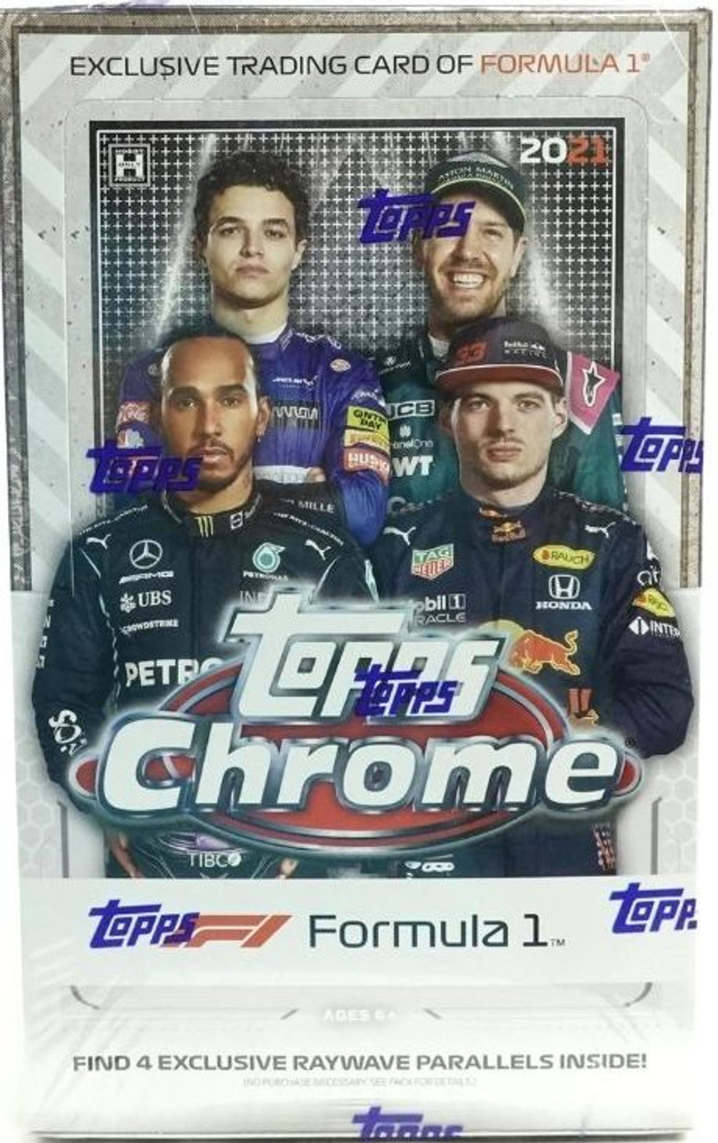 2021 Topps Chrome Formula 1 Racing Hobby Lite Box