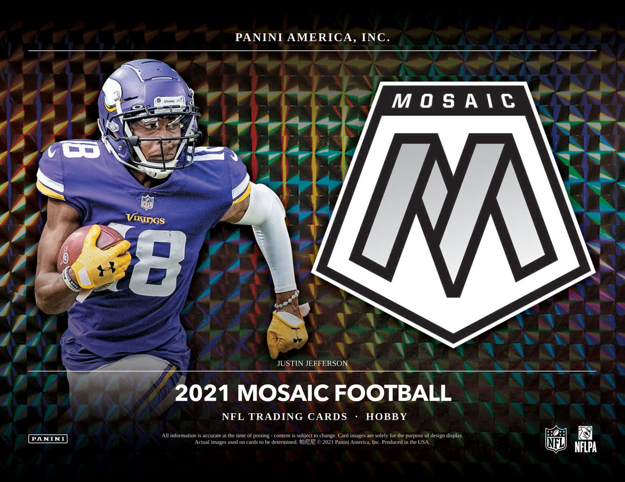 2021 Panini Mosaic Football Hobby Box