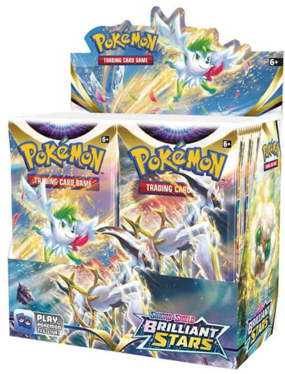 Pokemon Sword And Shield Brilliant Stars Booster Box Pokemon Sword And Shield Brilliant Stars Booster Box