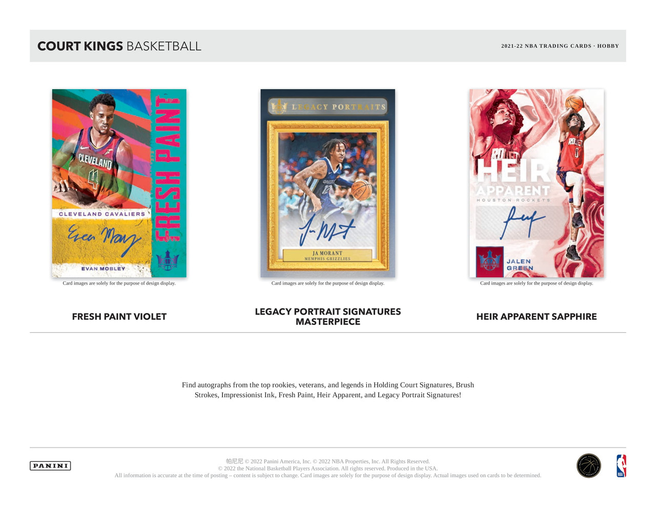 シップスNBA 2021-22 Panini Court Kings Basketball International Blaster 新品未開封ボックス その他