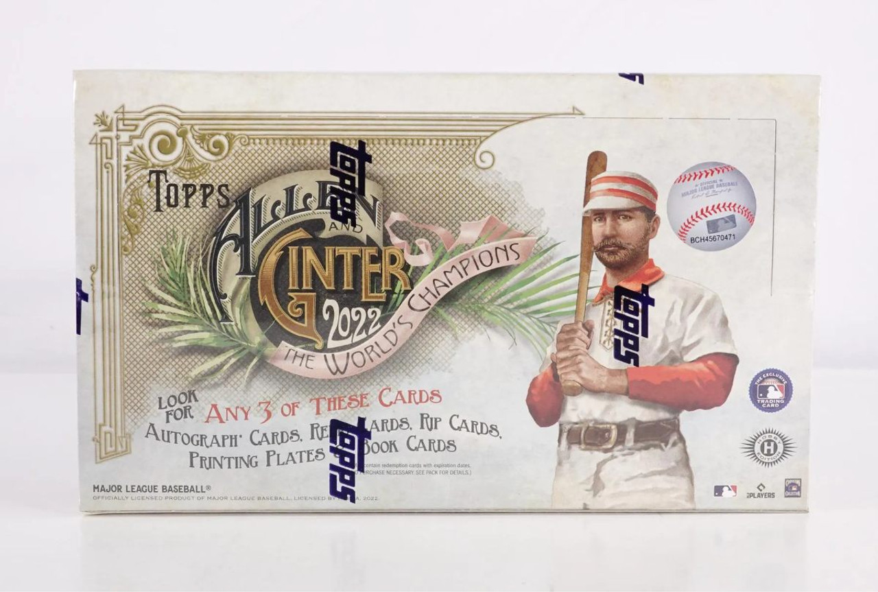 2022 Topps Allen & Ginter Baseball Hobby 12 Box Case