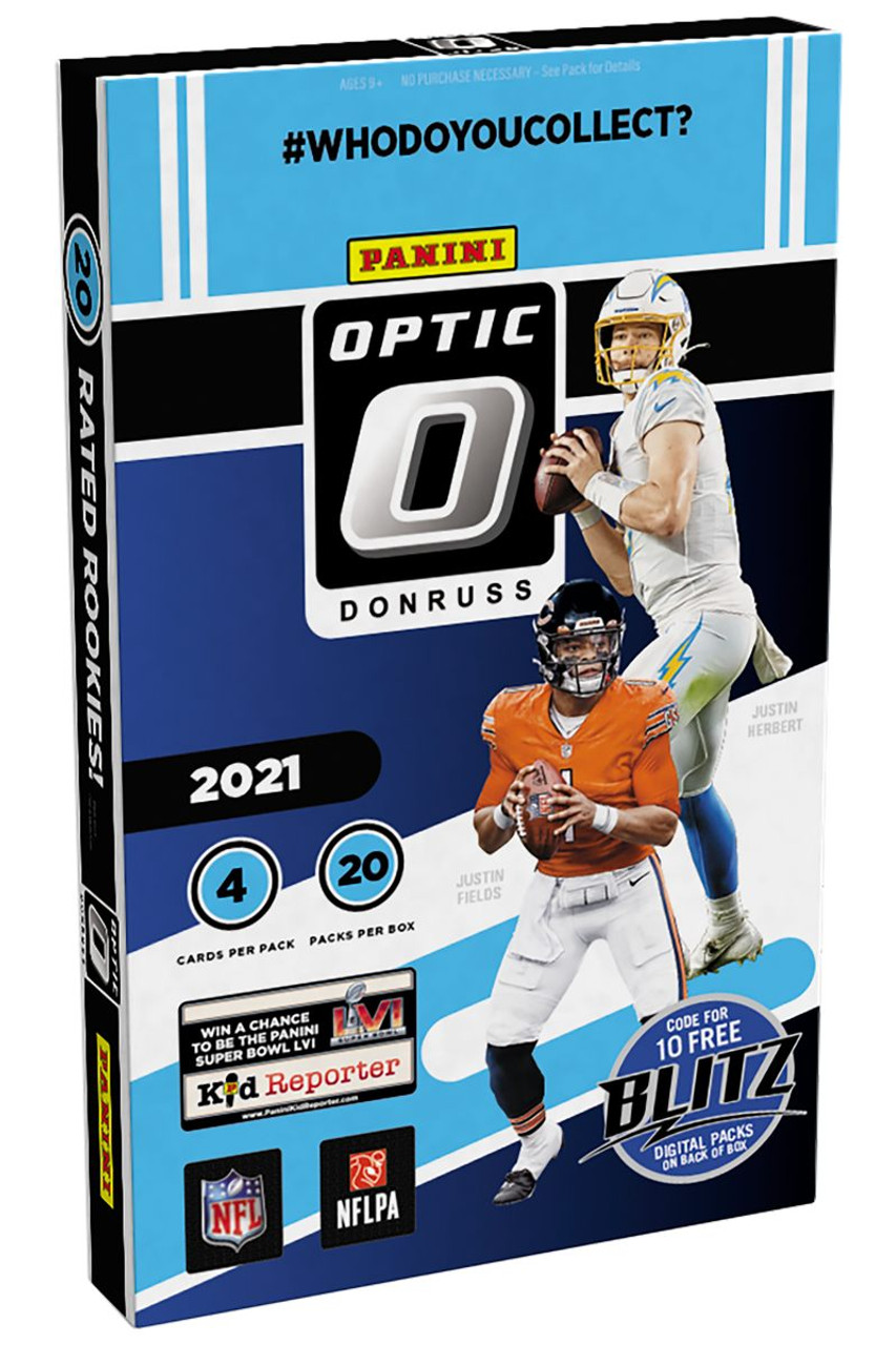 WE PULLED A ROOKIE AUTO + NUMBERED CARD FROM 2021 OPTIC FOOTBALL