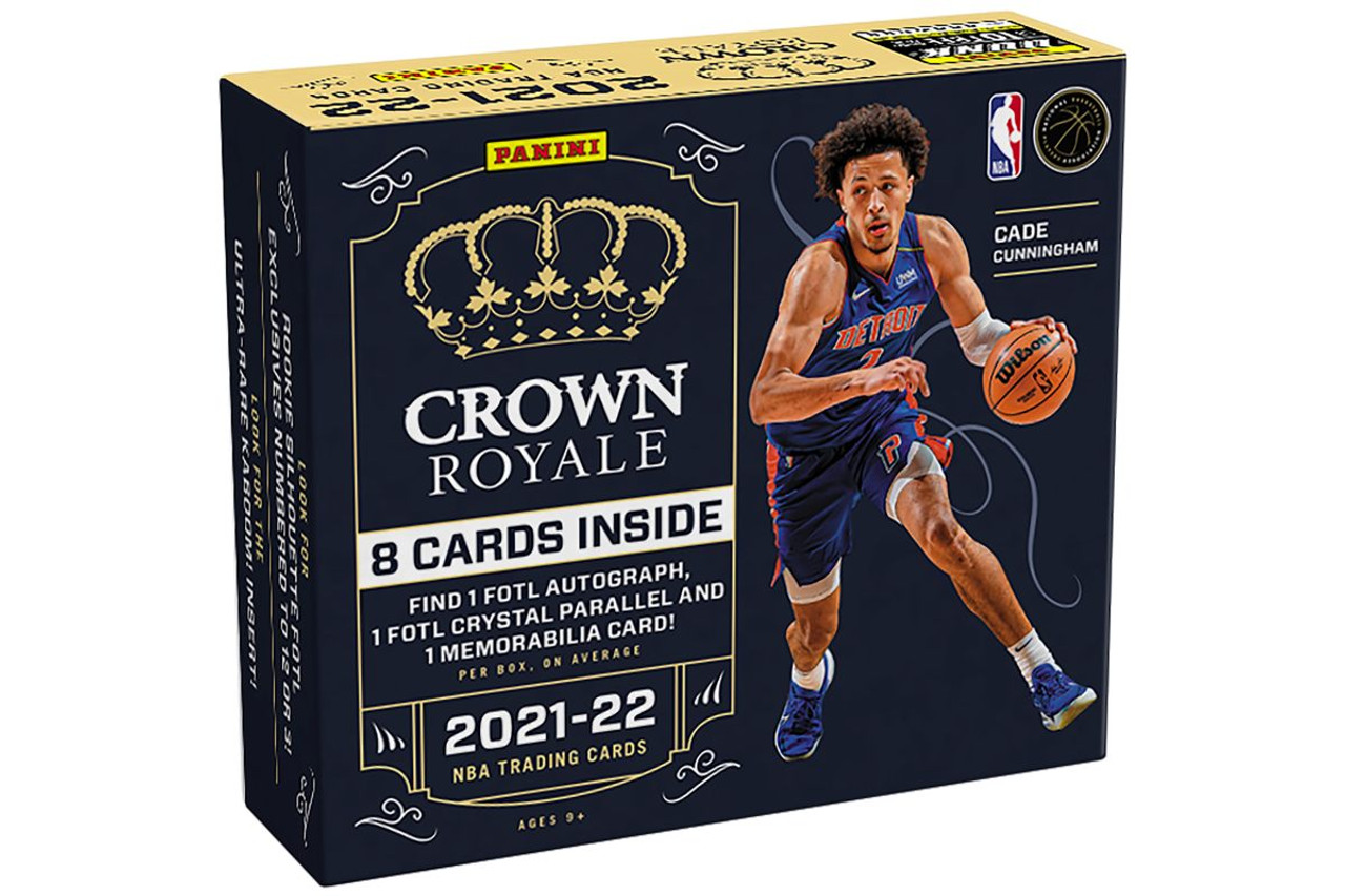 NBA 2021-22 Panini Crown Royale Basketball 新品未開封ボックス www