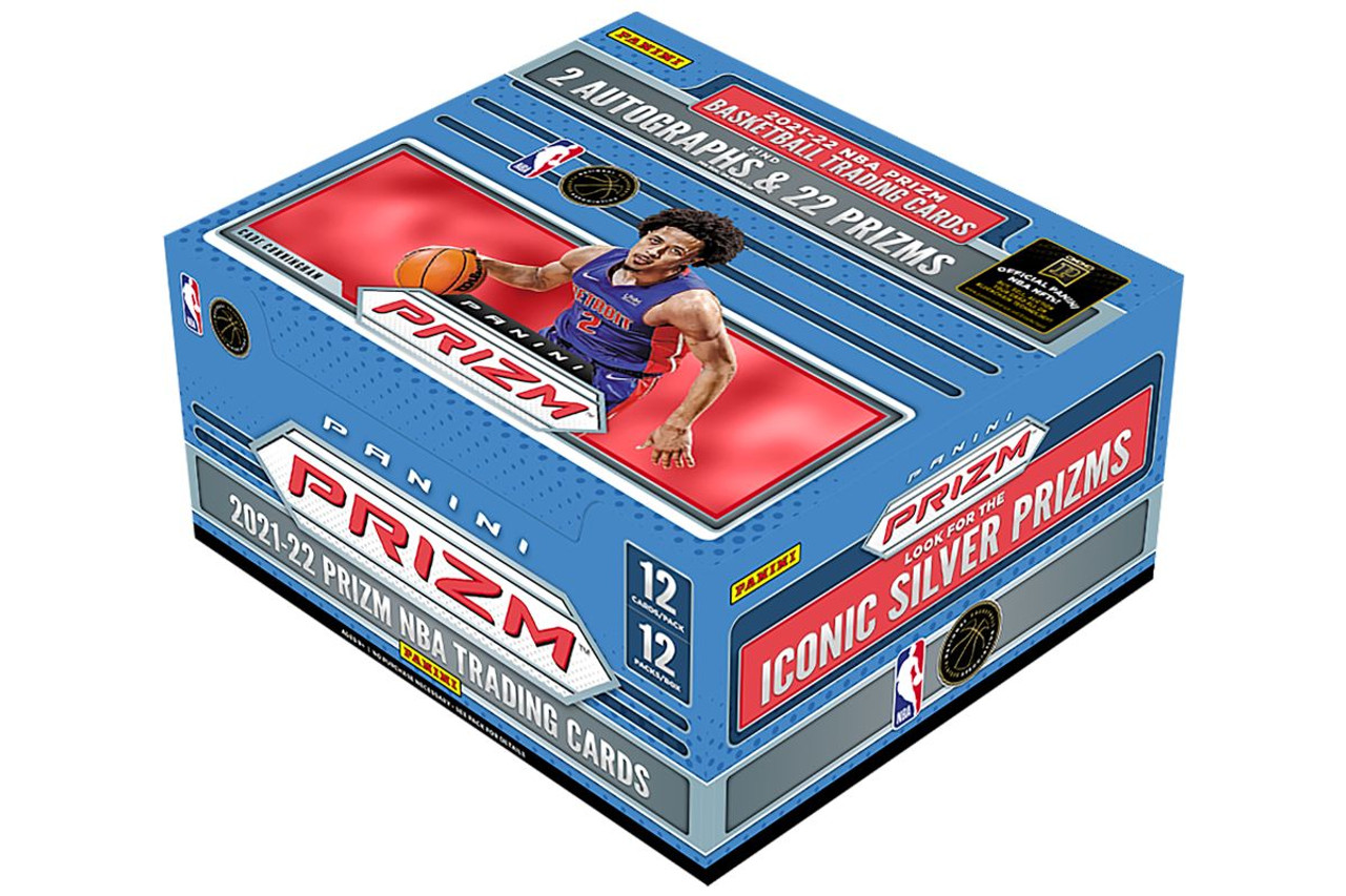 2021/22 Panini Prizm Basketball Hobby 12 Box Case