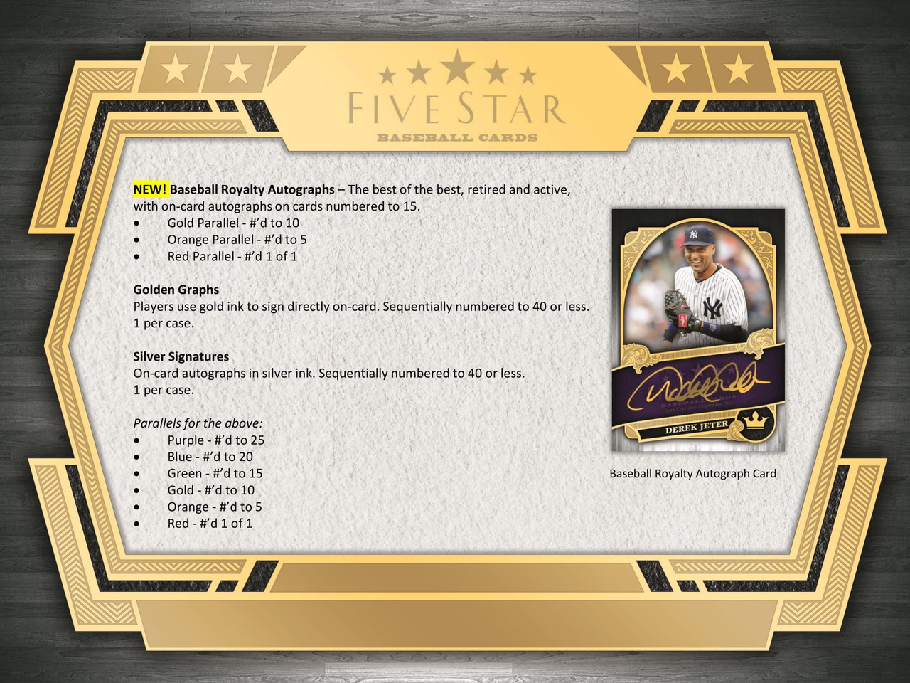 2022 Topps Five Star Baseball Hobby 8 Box Case