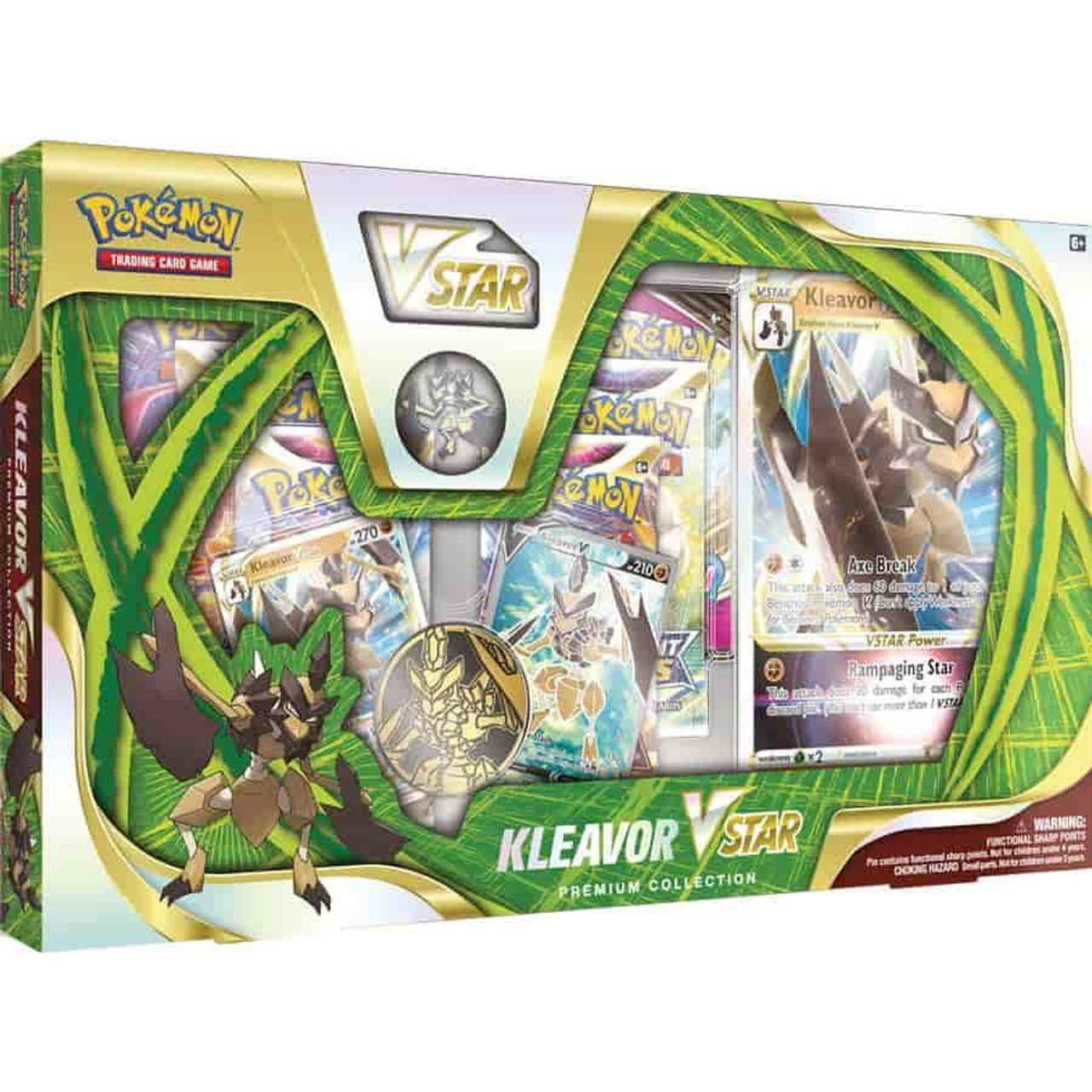 Pokemon Kleavor VSTAR Premium Collection Box Pokemon Kleavor VSTAR Premium Collection Box