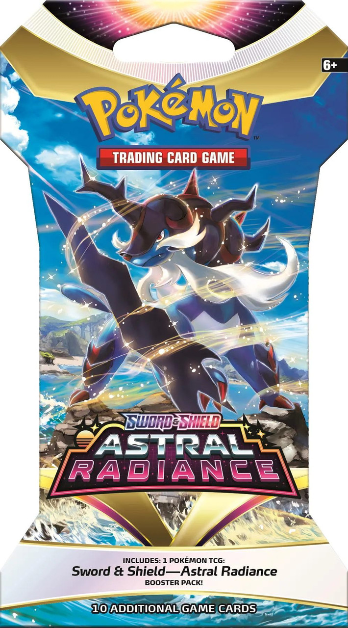 Pokemon Sword & Shield Astral Radiance Sleeved Booster 144 Pack Case