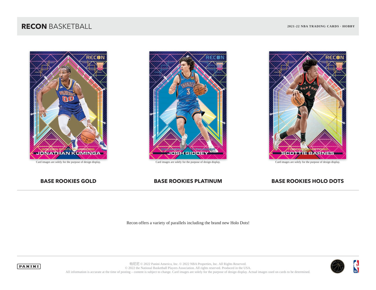 RECON 2021-22 panini NBA トレーディングカード 2021/22 Panini Recon Basketball Hobby Box