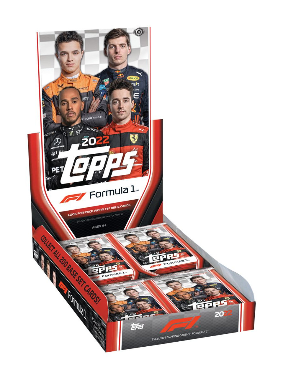 2022 Topps Formula 1 Racing Hobby 12 Box Case