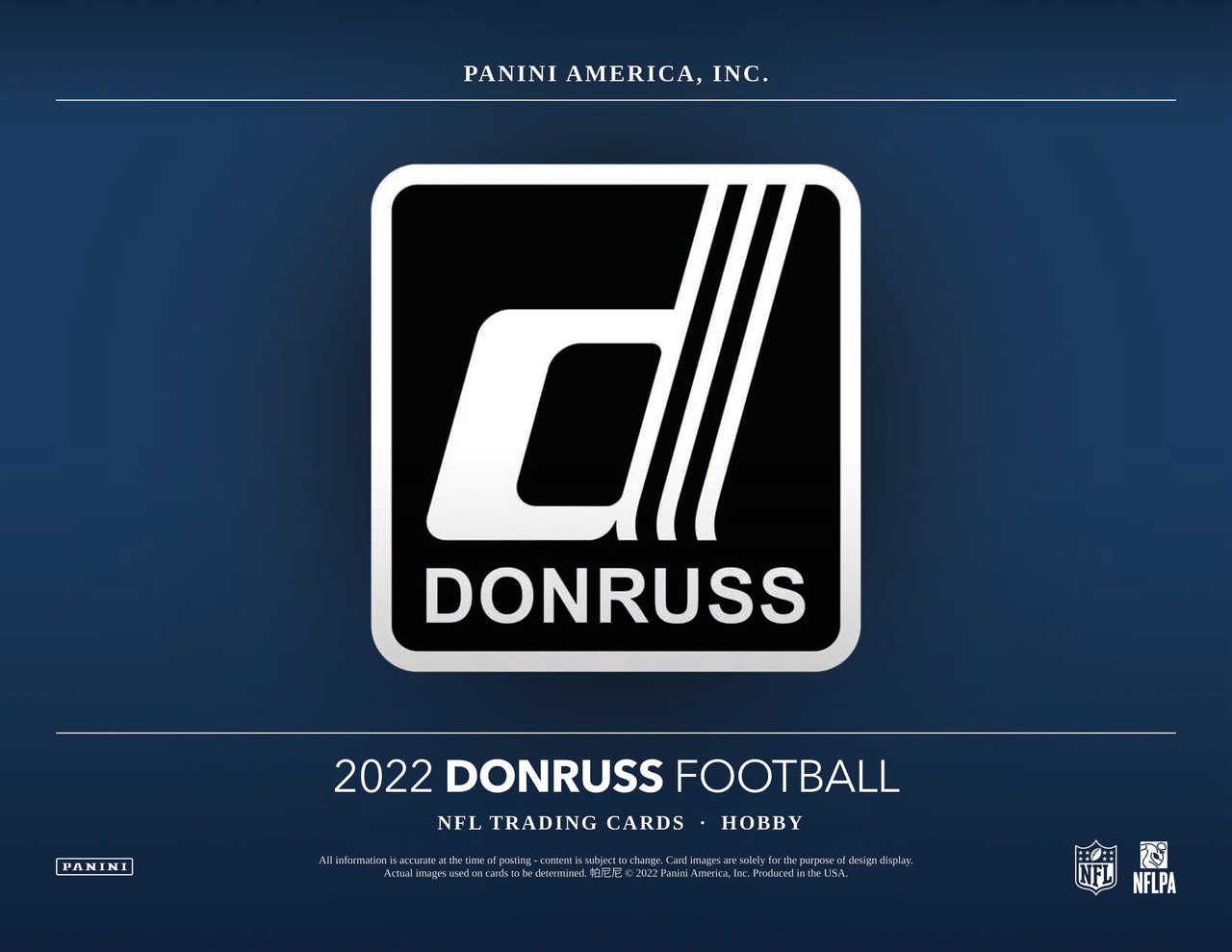 宅送] PANINI DONRUSS football HOBBY 新品未開封ボックス その他