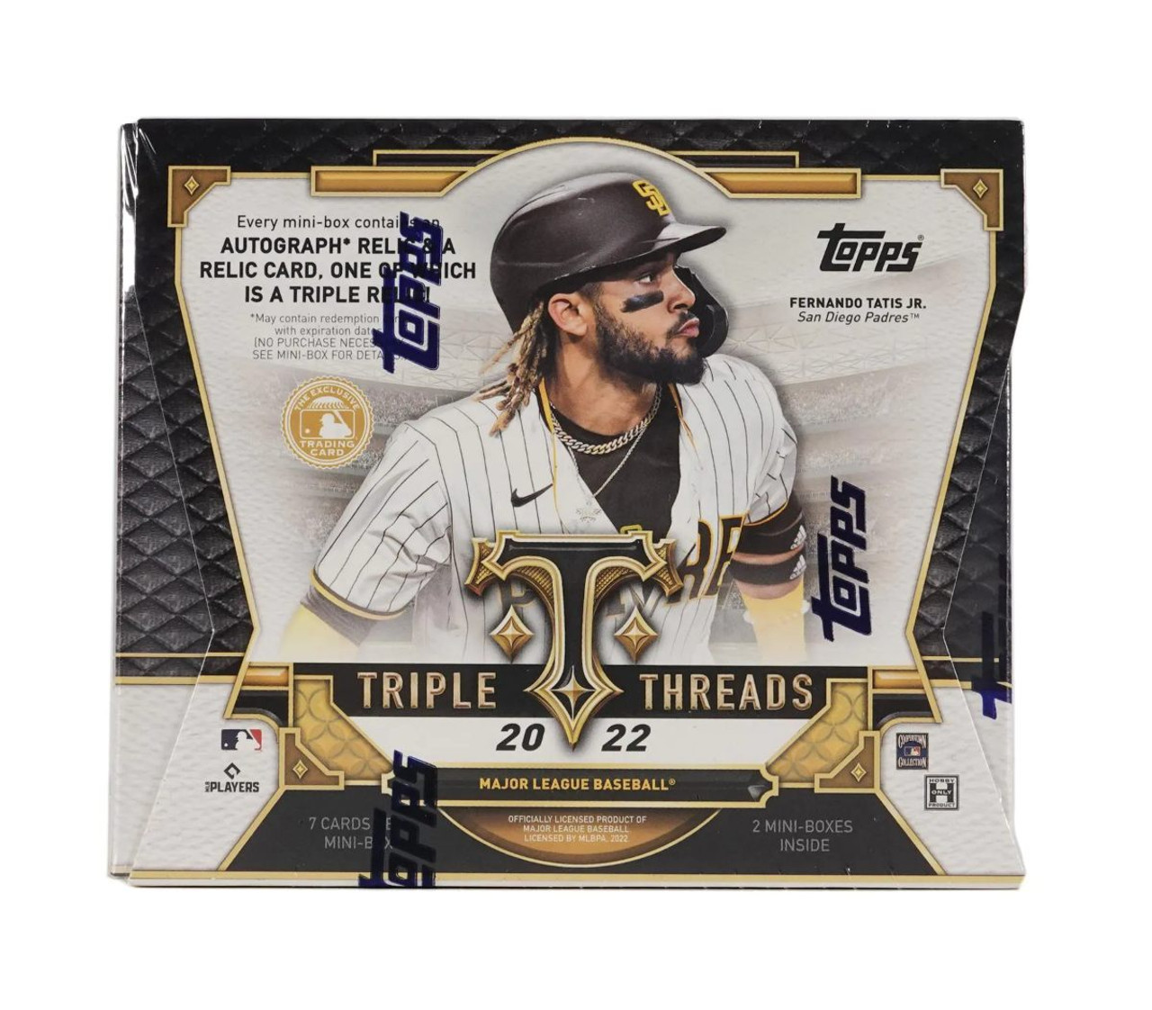 高い素材 【新品未開封BOX】2022 TOPPS threads TRIPLE 2022topps