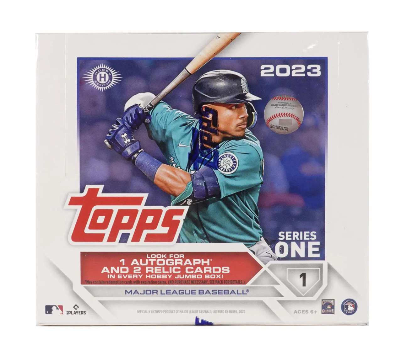 2023 Topps Series 1 Baseball Jumbo 6 Box Case