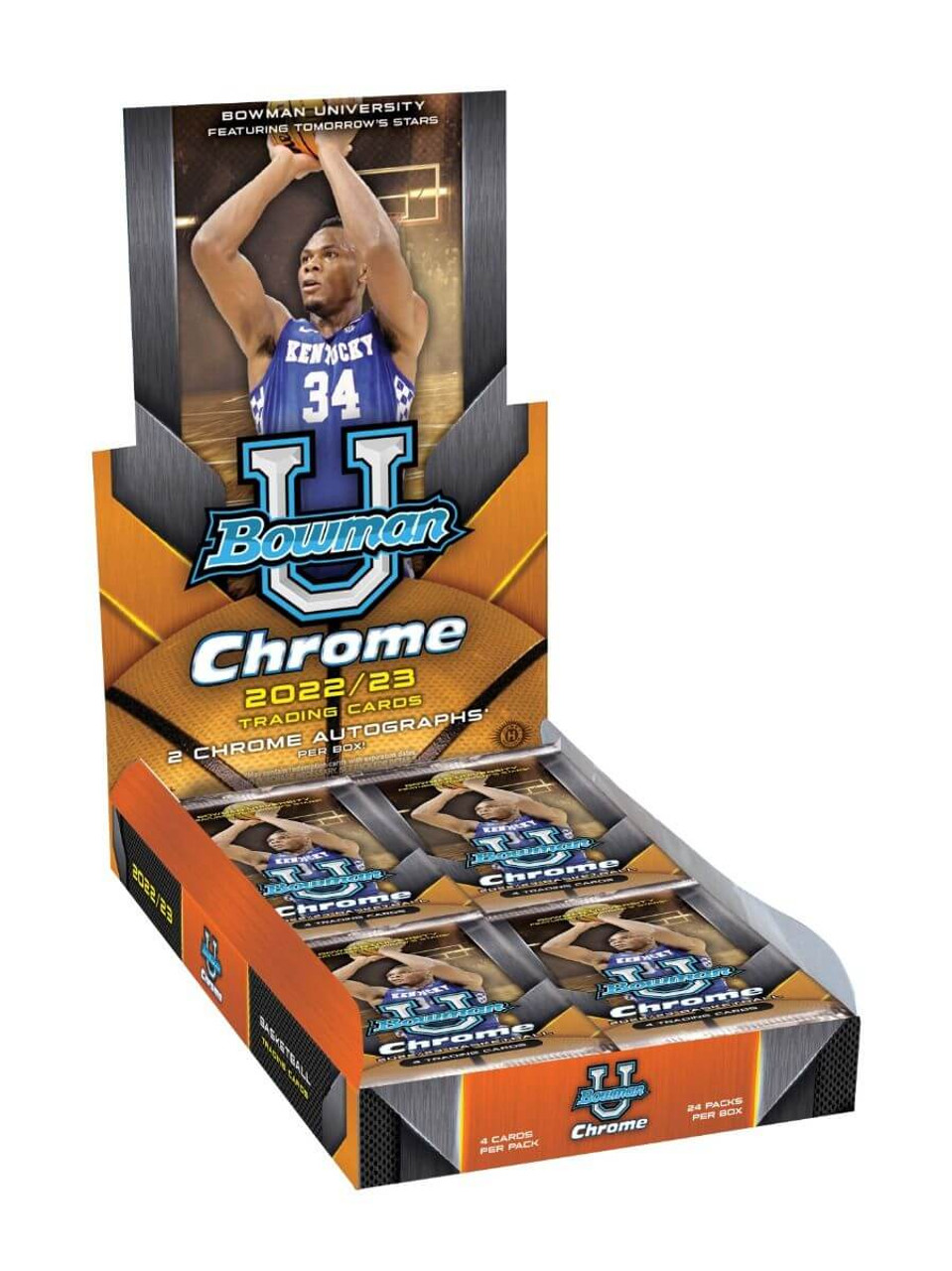 2022/23 Bowman University Chrome Basketball Hobby Box