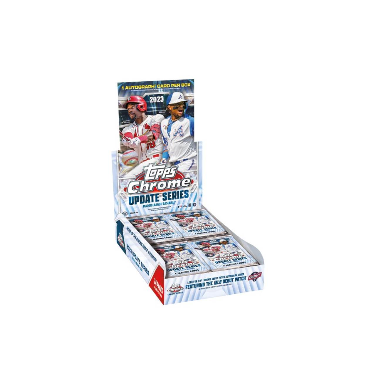 2023 Topps Chrome Update Series Baseball Hobby 6 Box Case